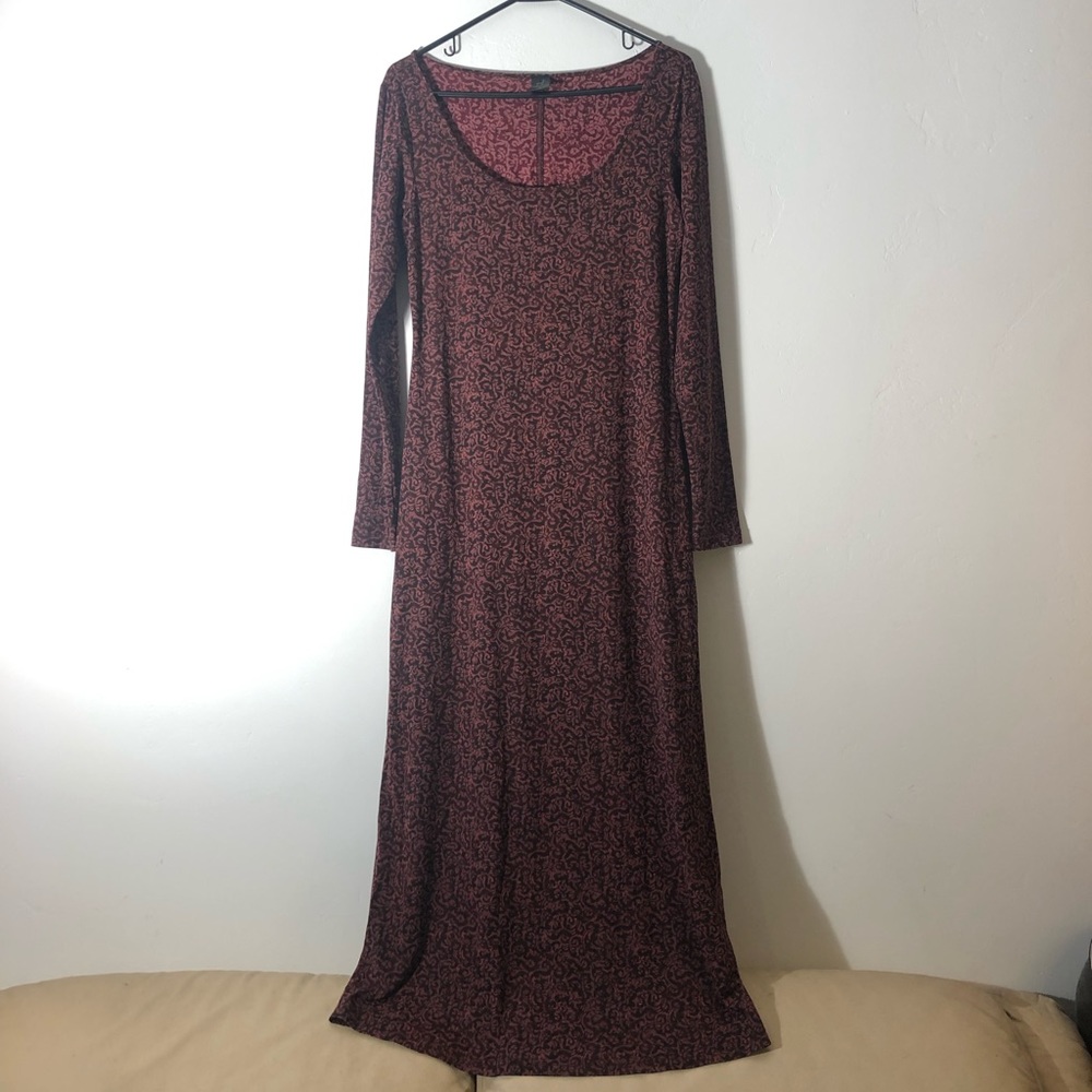 90’s Paisley Maxi Dress